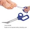Long-Handle Toenail Scissors with Ingrown Toenail File view 2