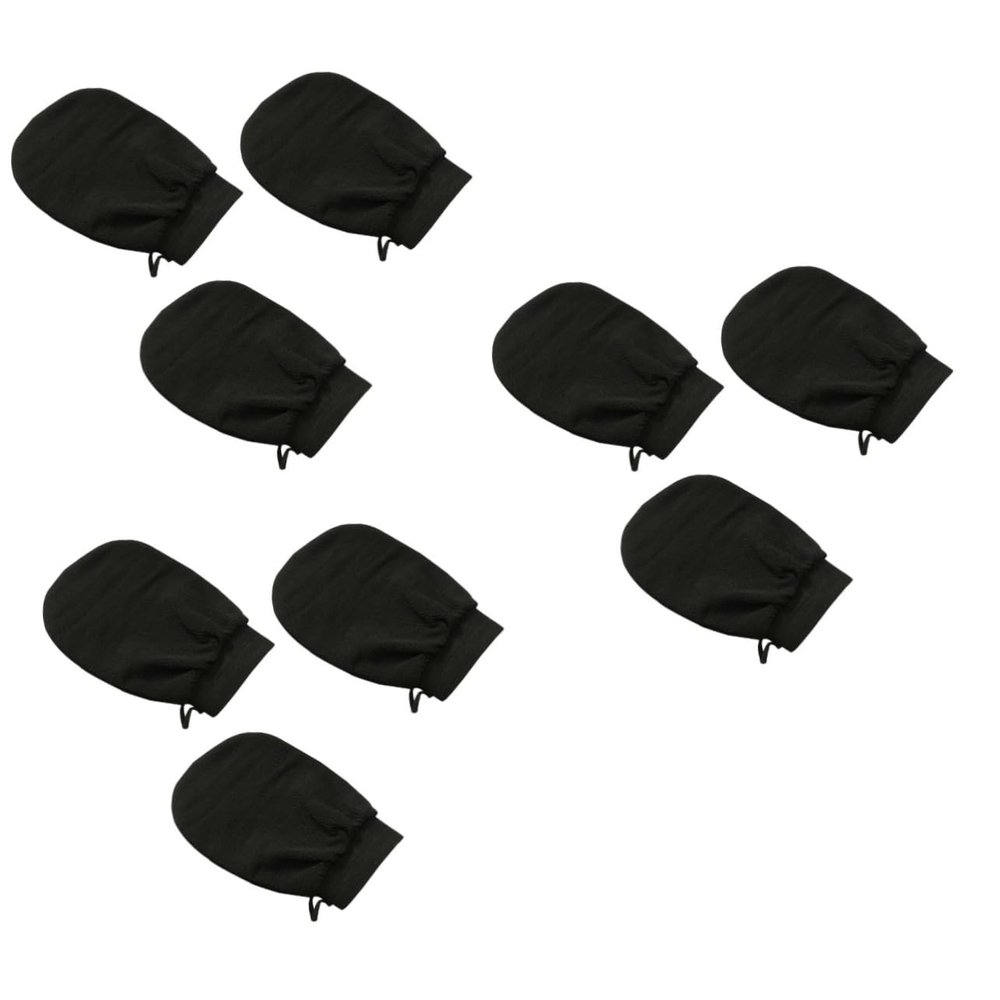 FRCOLOR 9-Piece Viscose Exfoliating Bath Gloves