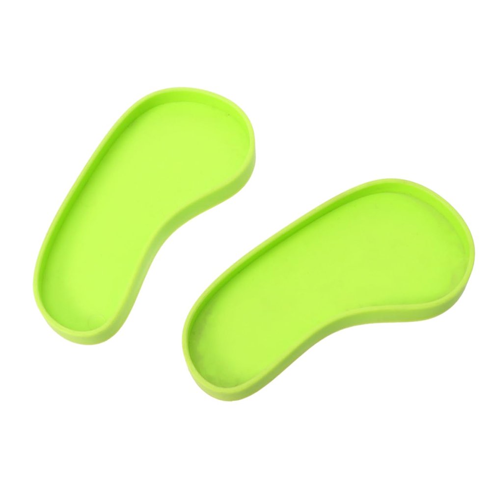 Reptile Bowls, 2-Piece Set, PP, Green, for Turtles and Reptiles