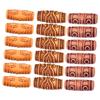 Beavorty 120-Piece Dreadlock Rings, Aluminum Hair Braid Beads and Filigree Tubes view 4