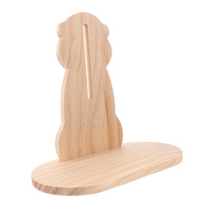 BESPORTBLE Wooden Hamster Wheel Stand