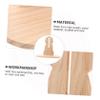 BESPORTBLE Wooden Hamster Wheel Stand view 2