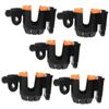 Healeved 5-Piece Walker Cup Holder Set, Adjustable Drink Holders for Rollators and Adults view 1