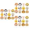 VICASKY 36-Sheet Animal Design Monthly Stickers for Newborns and Photo Albums view 1