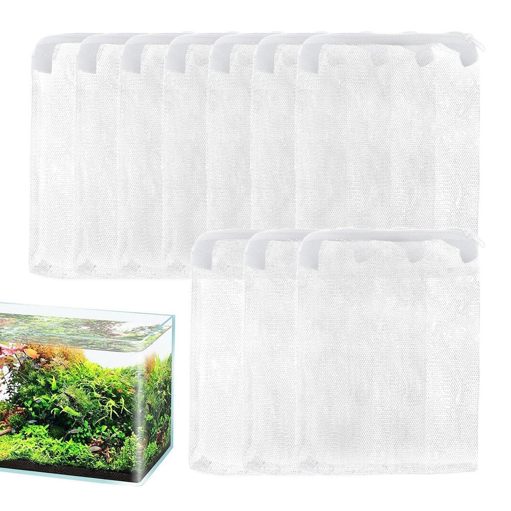 Mesh Filter Bag with Zipper Closure