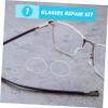 10-Piece Silicone Eyeglass Repair Kit for Glasses and Lenses view 4