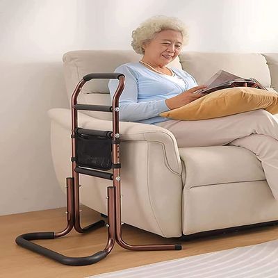 Chair Stand Assist for Seniors, Height-Adjustable Walking Cane, Bed Rail and Grab Handle for Sitting and Standing, Portable Mobility Aid (C)