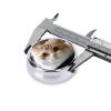 Se Katze Round 3-Compartment Pill Case, Portable Travel Medicine Organizer view 4