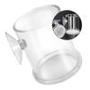 Happyyami Acrylic Aquarium Fish Feeding Ring with Suction Cup, Small view 4