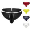 SRZYMJ Men's Thong Underwear, Black, Size L view 2