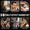 INF 6-in-1 Beard Trimmer, Nose Precision Trimmer, IPX4, Bronze view 2
