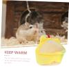 INOOMP 2-Pack Soft Warm Hamster Nest Bed view 2