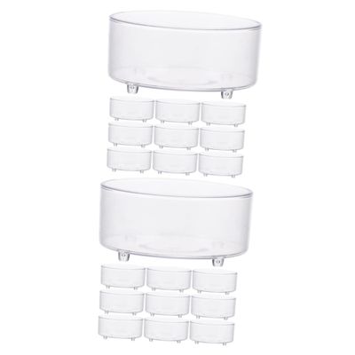 Milisten 20-Piece Reptile Feeding Bowl Set