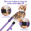 Ledeak Airtag Cat Collar with Bell - Reflective & GPS Compatible view 4