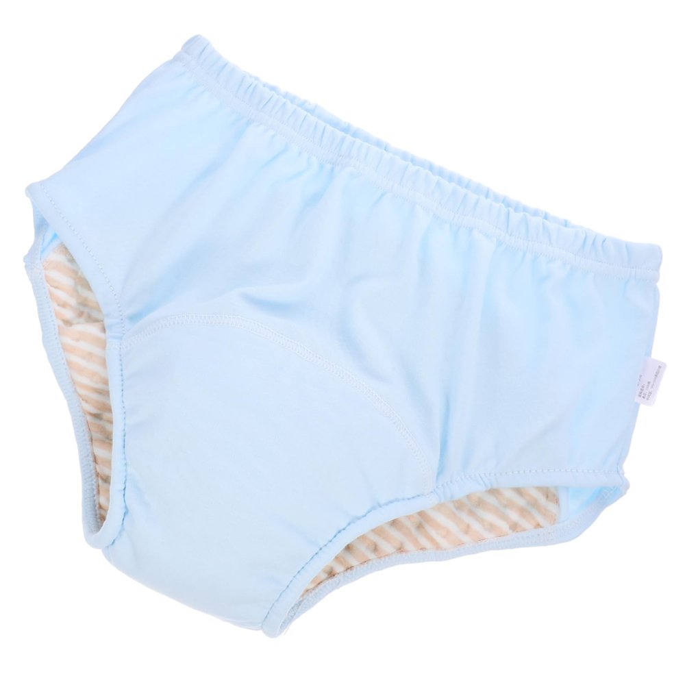 PLAFOPE Reusable Cotton Adult Diaper, Leakproof, Washable and Soft, for Men and Seniors with Incontinence