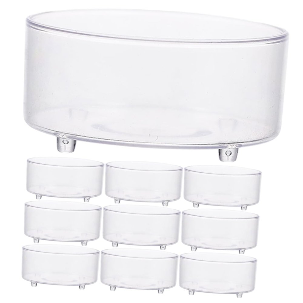 Yardwe Non-Slip Feeding and Water Bowl for Reptiles - 10 Pack