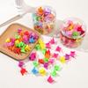50-Piece Mini Butterfly Hair Clips for Women and Girls, Mixed Color A view 4