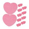 Heart-Shaped Facial Cleansing Sponges, 20 Count, Wood Pulp and Cotton view 1