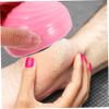Manual Foot Scrubber for Shower, Pink Stainless Steel Foot File view 3