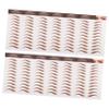 WOONEKY 12 Sheets Eyebrow Tattoo Stickers, Waterproof Realistic Hair-Look Peel-Off Eyebrow Styling and Shaping view 1