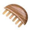 Horn Hair Comb with Wide Teeth, Durable for Travel view 1