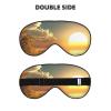 Good Morning Silk Sleep Mask with Elastic Band for Travel and Naps view 2