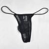 SRZYMJ Men's Cotton Boxer Briefs, Black, Size L, 259E view 4