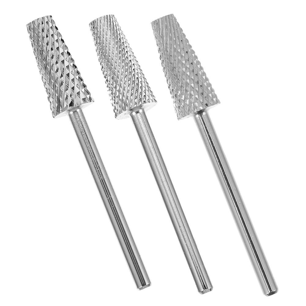 Gatuida 3-Piece Nail Drill Bits for Manicure Drills