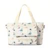 EliphonTowne Baby Diaper Bag - Lightweight Diaper Bag with Zipper and Adjustable Strap, Travel Bag for Moms and Strollers, Newborn Accessories, L, White, L view 1