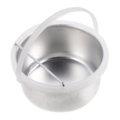 SEWACC Aluminum Wax Melting Pot with Handle, Silver