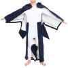 ZGYOZMNG Thick Cotton Patient Care Pajama Set, Easy-Open, for Paralyzed or Long-Term Bedridden Wheelchair Patients (XXL/L) view 1