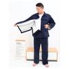 ZGYOZMNG Thick Cotton Patient Care Pajama Set, Easy-Open, for Paralyzed or Long-Term Bedridden Wheelchair Patients (XXL/L) view 3
