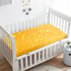 Morbuy Baby Crib Fitted Sheet, Microfiber, Yellow, 55 x 27.5 in view 2