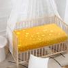 Morbuy Baby Crib Fitted Sheet, Microfiber, Yellow, 55 x 27.5 in view 3