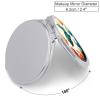VFMKT Rainbow Rabbit Folding Travel Makeup Mirror with 1x/2x Magnification view 2