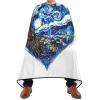 RPLIFE Starry Night Heart Haircut Cape, One Size view 2