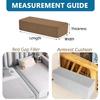ELYSYSRL Bed Gap Filler for Headboard, Mattress Wedge Extension, Gray, 60 x 20 x 20 cm view 2