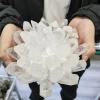 Natural Clear Quartz Cluster Ornament, 610–700 g view 4