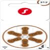 Siemens Signia Hearing Aid Batteries Size 312 (Brown), 30-Pack Value Pack view 3