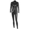 YZPNBW Women's Black Latex Fetish Catsuit with Rear Crotch Zipper view 1