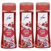 La Ligne Wellness Pomegranate Shower Gel, 300 Milliliters x 3, with Pufai Grocery view 1