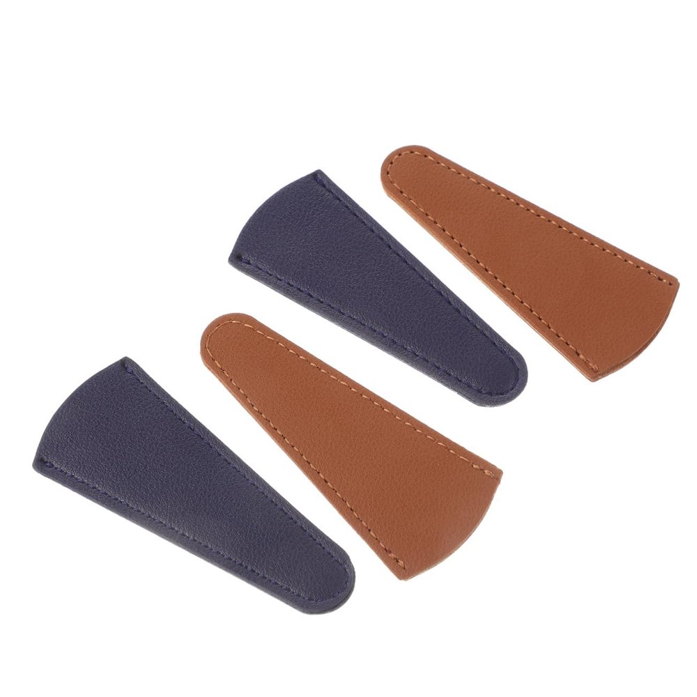 Leather Scissor Covers, 4-Piece Set for Sewing Enthusiasts