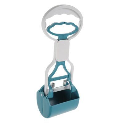 Parliky Foldable Plastic Dog Pooper Scooper with Long Handle, Lightweight and Easy to Clean