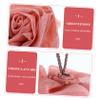 4-Piece Rose Exfoliating Sponges, Pore-Cleansing Bath Accessories, Flower Mesh Shower Loofahs, Mikinona view 2