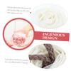 4-Piece Rose Exfoliating Sponges, Pore-Cleansing Bath Accessories, Flower Mesh Shower Loofahs, Mikinona view 3