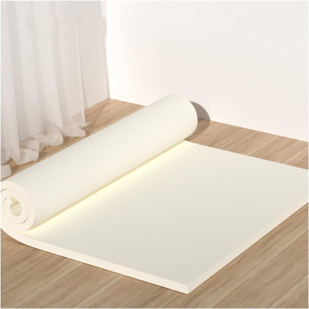 MaiBuL LNNW Garage Wall Protector, Corner and Edge Guard, Extra-Wide Soft Bumper, White, 2 m
