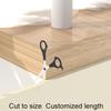 MaiBuL LNNW Garage Wall Protector, Corner and Edge Guard, Extra-Wide Soft Bumper, White, 2 m view 4