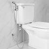 CHULKJFX Stainless Steel Handheld Toilet Sprayer with Wall-Mount Three-Way Valve view 2