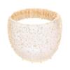 Whakano Lace Headbands with Pearls, Wide Turban Headbands for Women, 4-Piece Champagne Set view 1