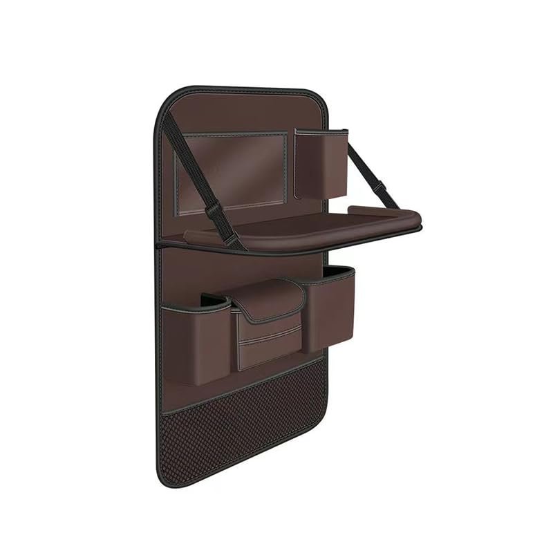 OTTSAN Car Seat Back Organizer for Toyota Sienna Facelift 2018, Waterproof Kick Mat, C-1PC